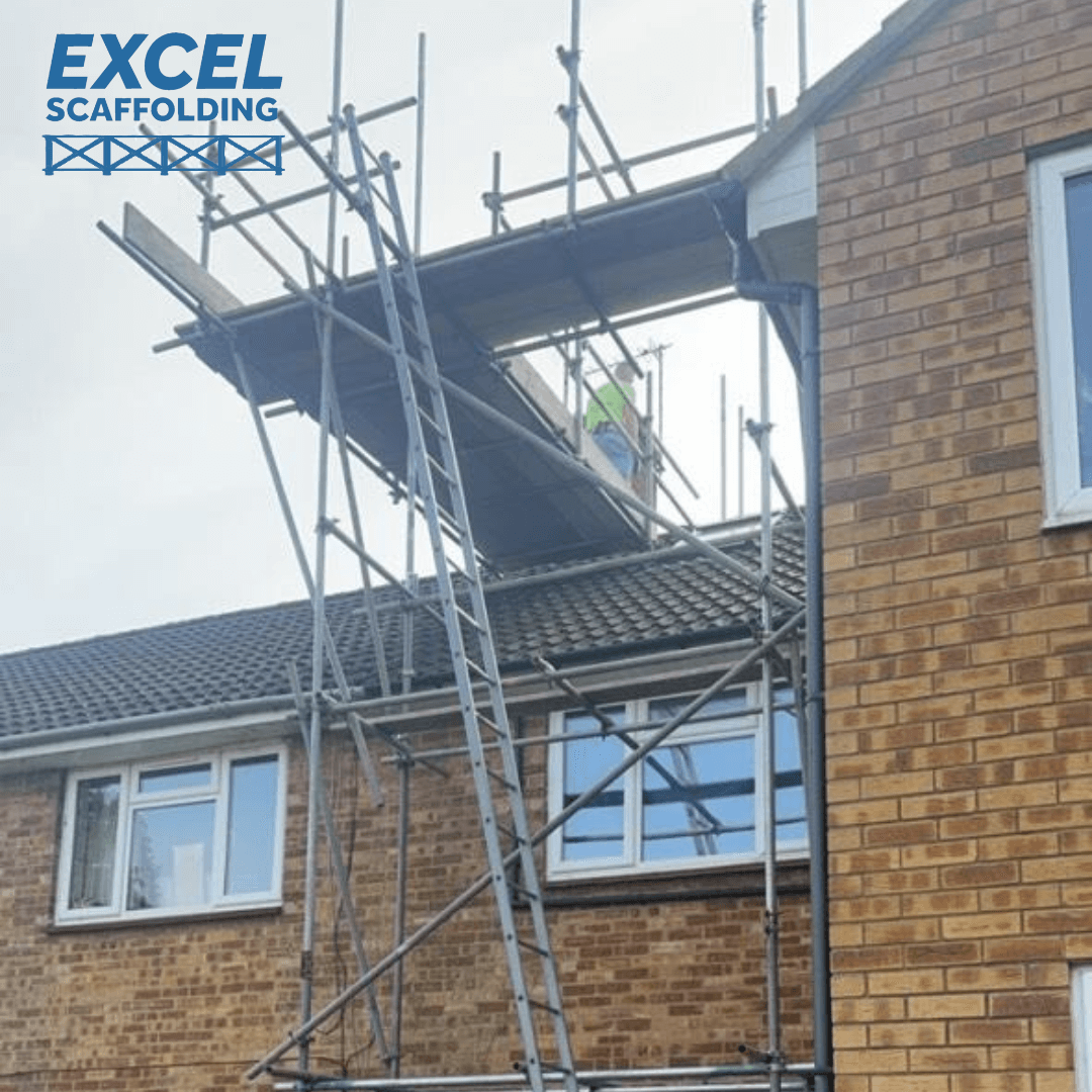 Scaffolding in Luton , Bedfordshire , Buckingham , London , scaffolding for roof repairs, solar installations, chimney fixes and general builds, repairs.